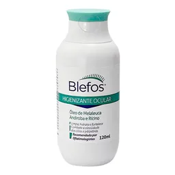 Higienizante Ocular Blefos Óleo de Melaleuca, Rícino E Andiroba 120ml