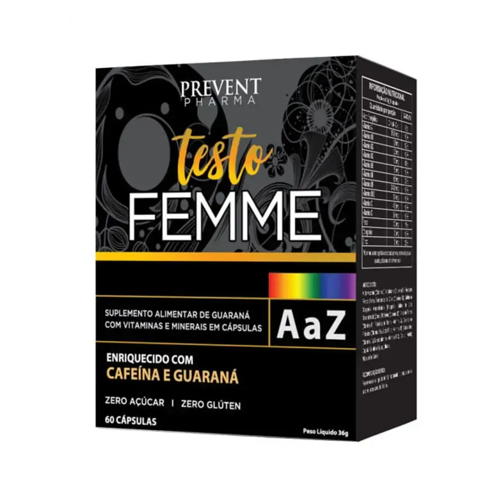 Testo Femme AZ c/60 Cápsulas