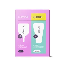 Coletor Menstrual Fleurity Tipo 1 Sem Pigmento 1 Unidade