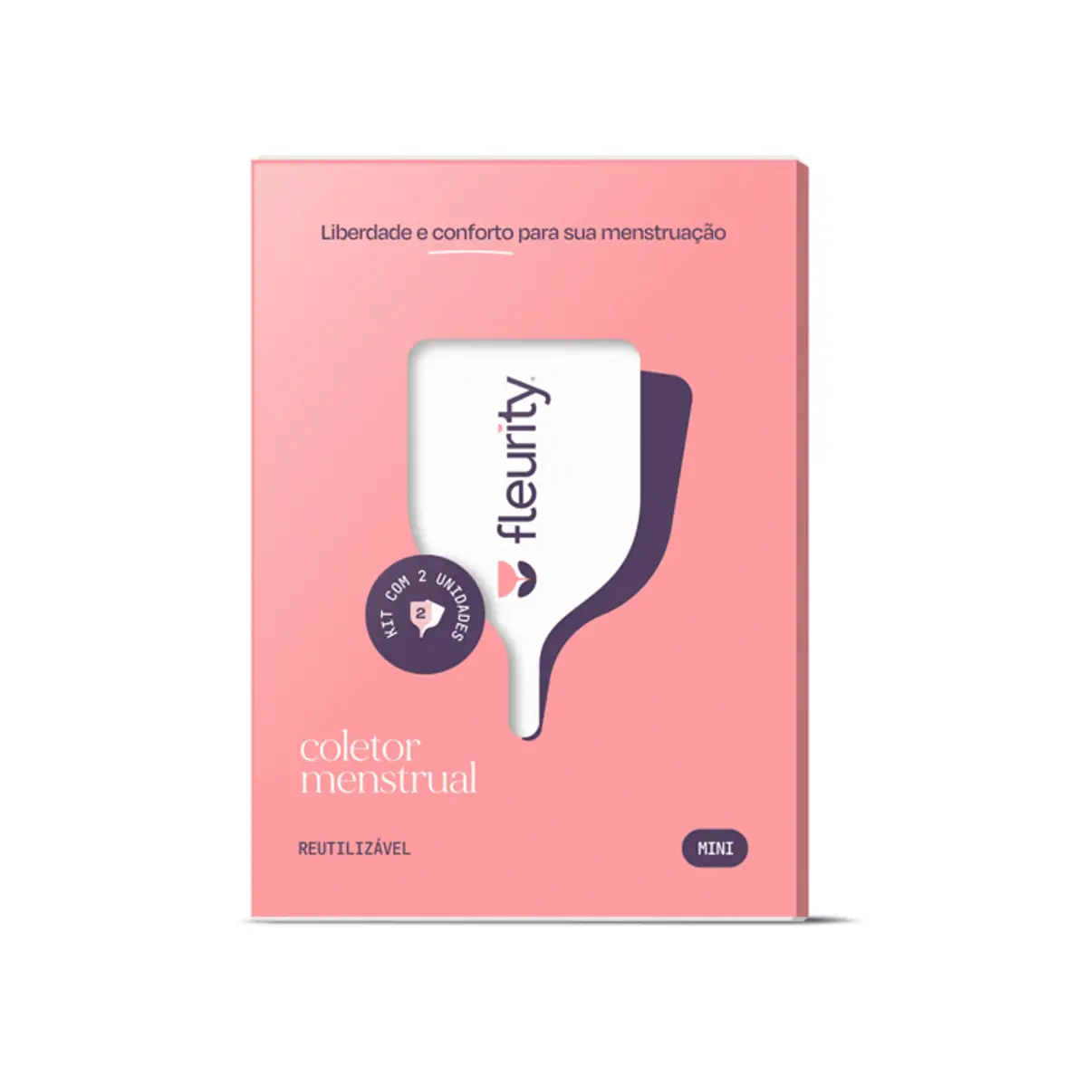 Coletor Menstrual Fleurity Mini 1 Unidade
