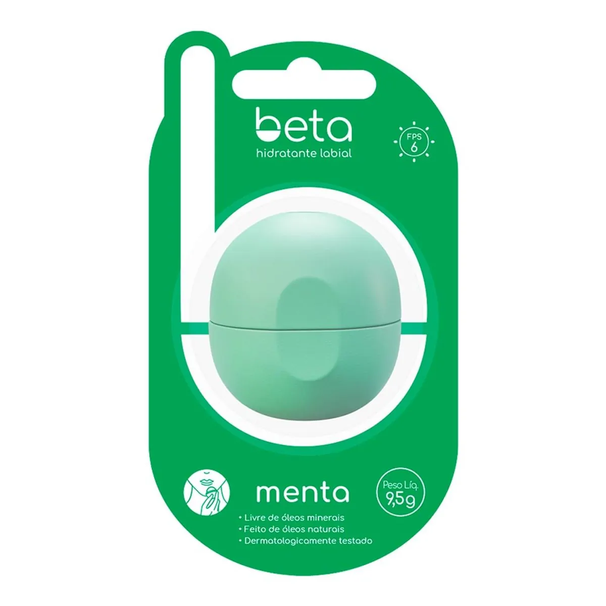 Hidratante Labial Beta Menta 9,5g