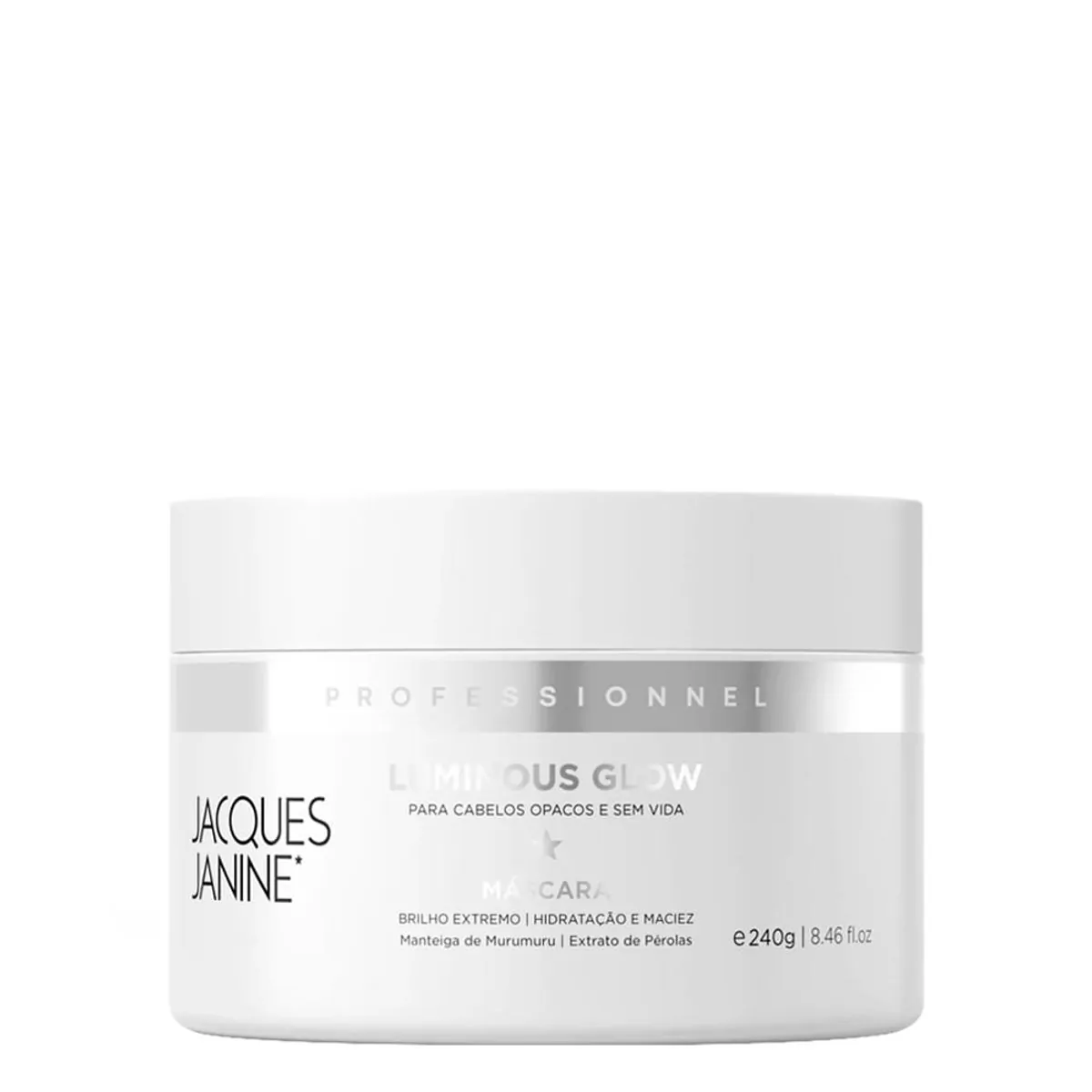 Máscara Capilar Luminous Glow Jacques Janine 240g