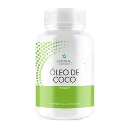 Óleo De Coco 120 Cápsulas De 1000Mg Central Nutrition