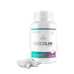 Biocolin® Hair 60 Cápsulas De 500Mg Central Nutrition