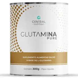 Glutamina Pure 300G Central Nutrition