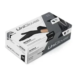 Luva de Nitrilo Black - Unigloves - G (Cód. 26.7356)
