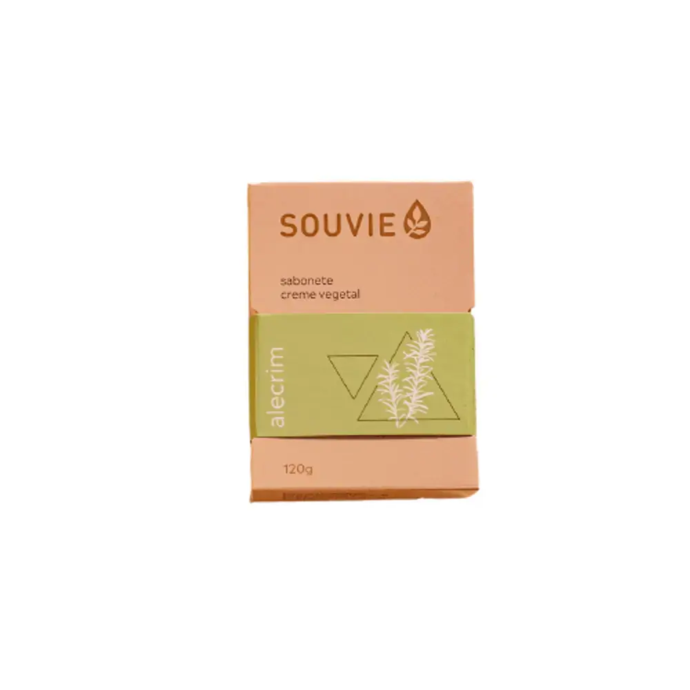 Sabonete Em Barra de Alecrim 120g - Souvie