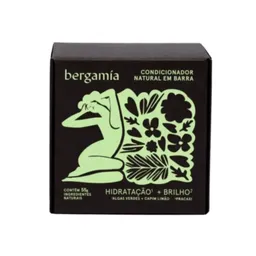 Condicionador Sólido Hidratação e Brilho 55g - Bergamia