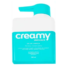 Gel De Limpeza Facial Creamy Skincare Sem Perfume 180ml