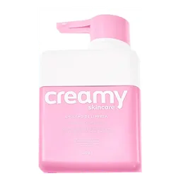 Emulsão De Limpeza Facial Creamy Skincare Sem Perfume 180ml