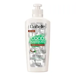 Creme de Pentear Dabelle Coco Poderoso Cabelos Normais a Secos 270g