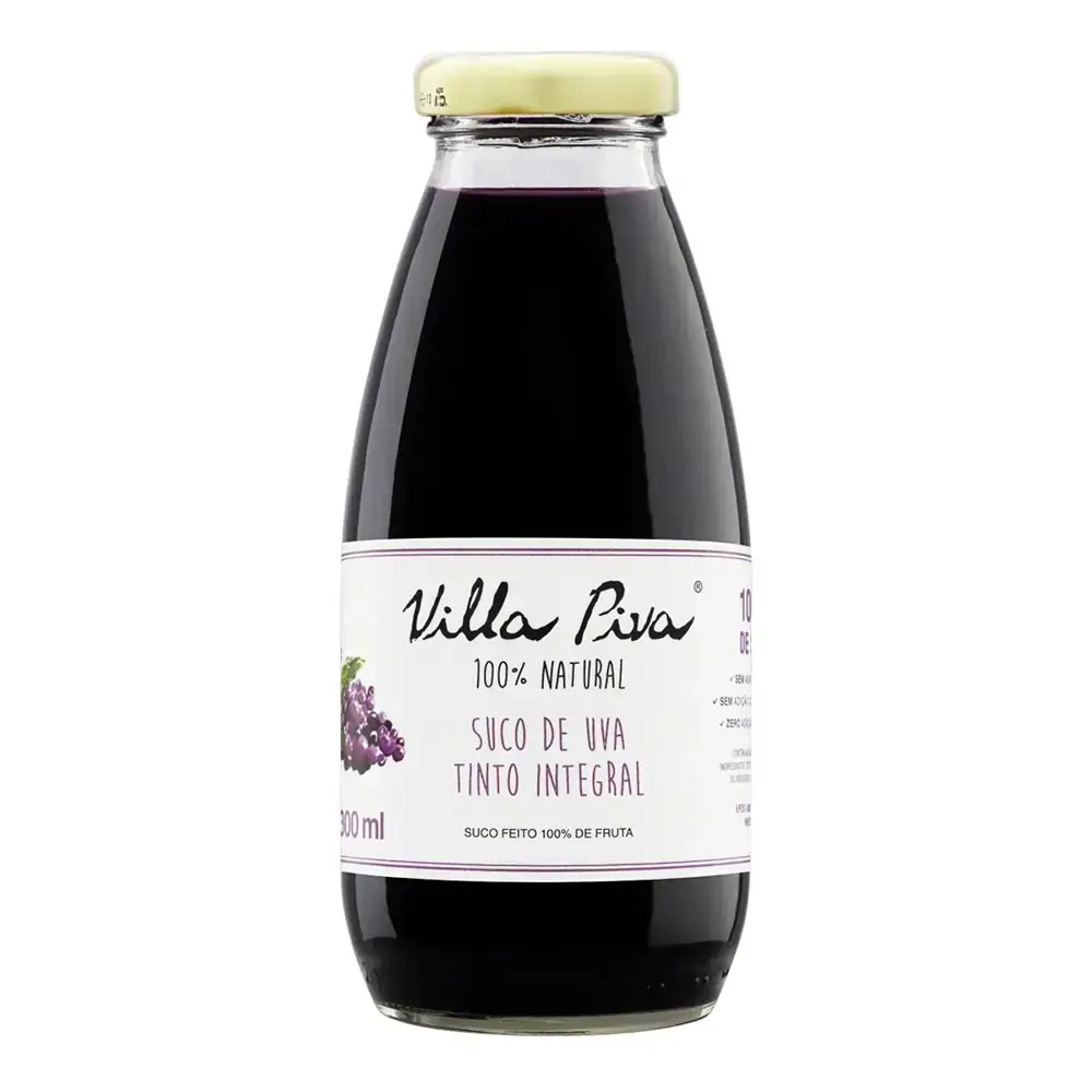 Suco Integral Villa Piva Uva Tinto 300ml