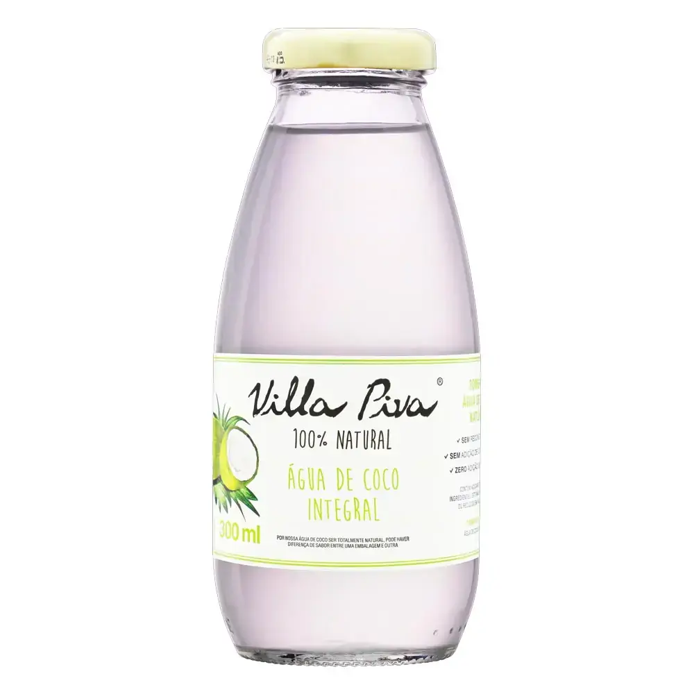 Água de Coco Villa Piva Integral 300ml