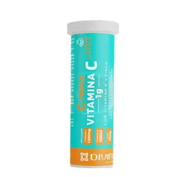 Complemento Alimentar C-Triple Vitamina C 1g + D + Zinco 10 Comprimidos Esfervecentes