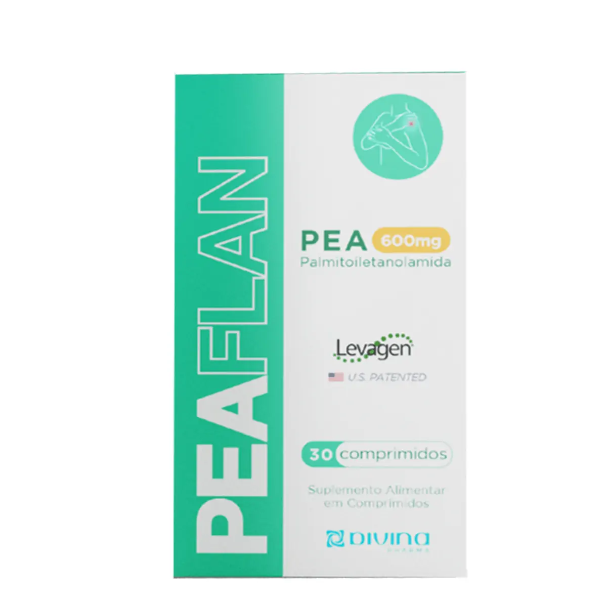 Suplemento Alimentar Peaflan 600m 30 Comprimidos