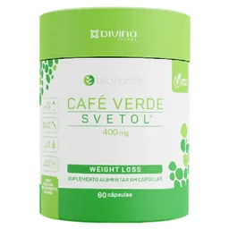 Suplemento Alimentar Café Verde 400mg Bioroots 60 Capsulas