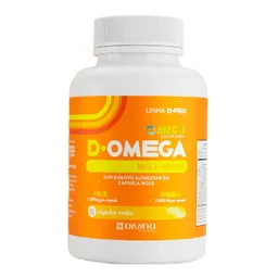 Suplemento Alimentar D-Ômega Vitamina D 2.000UI + Ômega 3 2400mg 60 Cápsulas