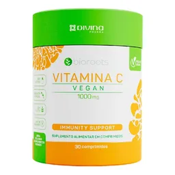 Vitamina C 1000mg Bioroots 30 Comprimidos