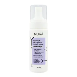 Espuma De Higiene Íntima NUAÁ Menstruação Sem Perfume 150ml