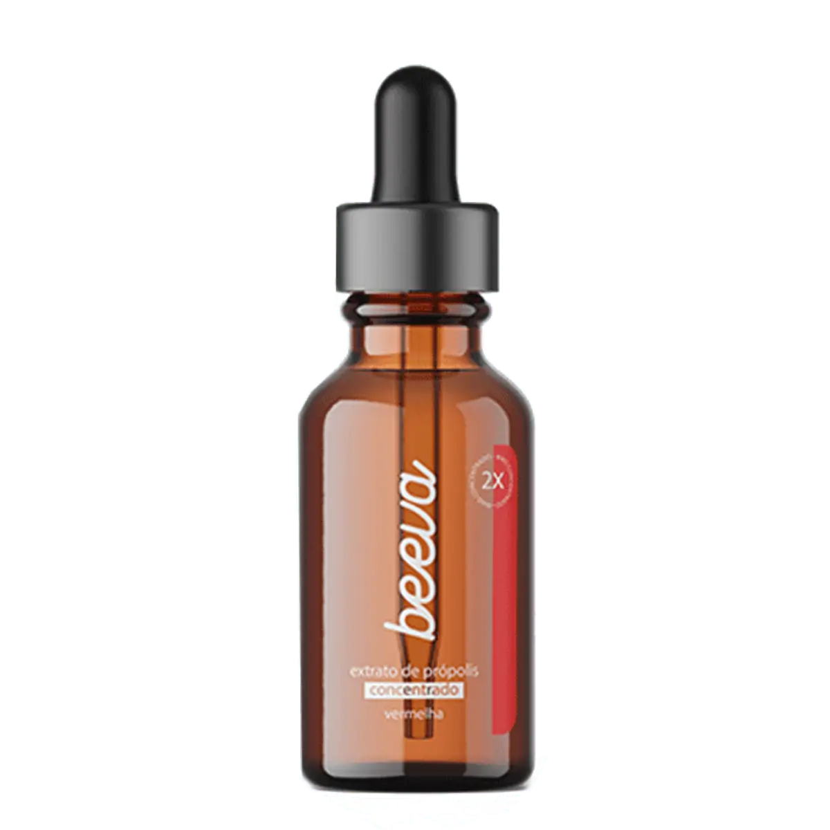 Extrato De Própolis Concentrado Vermelha Beeva Conta-Gotas 30ml