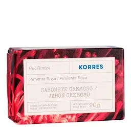 Sabonete em Barra Korres Cremoso Pimenta Rosa 90g