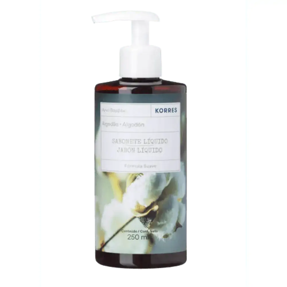 Korres Algodão Puro - Sabonete Líquido 250ml