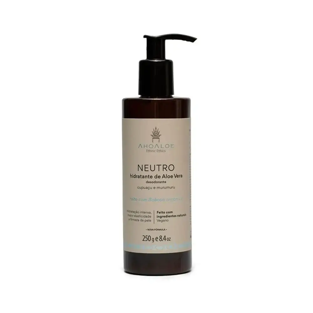 Hidratante Corporal Neutro 250g - AhoAloe