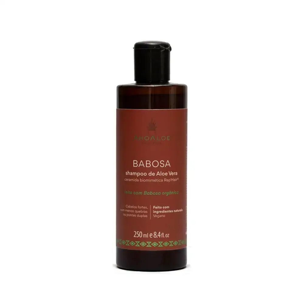 Shampoo Natural de Babosa 250ml - AhoAloe