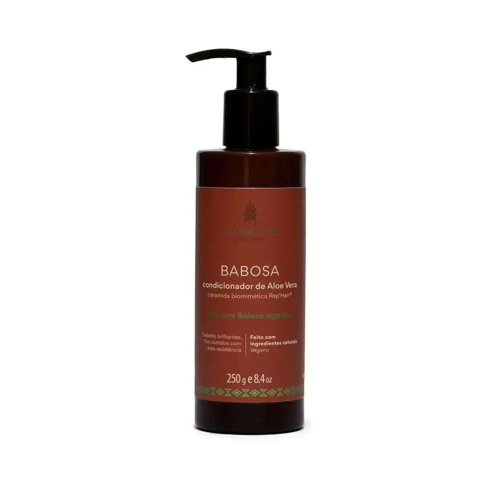 Condicionador Natural de Babosa 250ml - Ahoaloe - Condicionador Natural de Babosa 250ml - Ahoaloe
