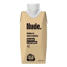 Bebida a Base de Aveia Orgânica Nude Baunilha 200ml