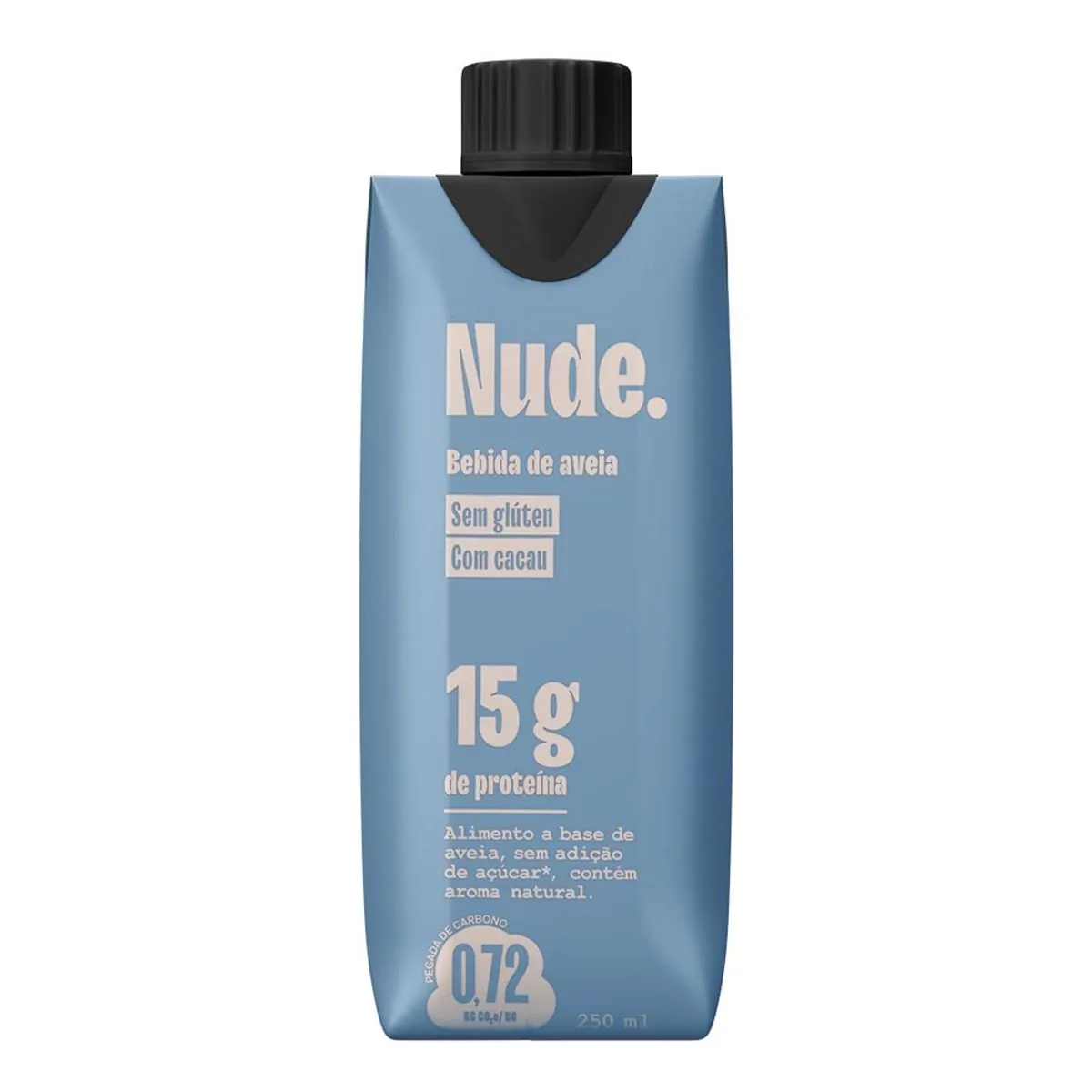 Bebida a Base de AveIA Nude Cacau 250ml - Bebida a Base de Aveia Nude Cacau 250ml