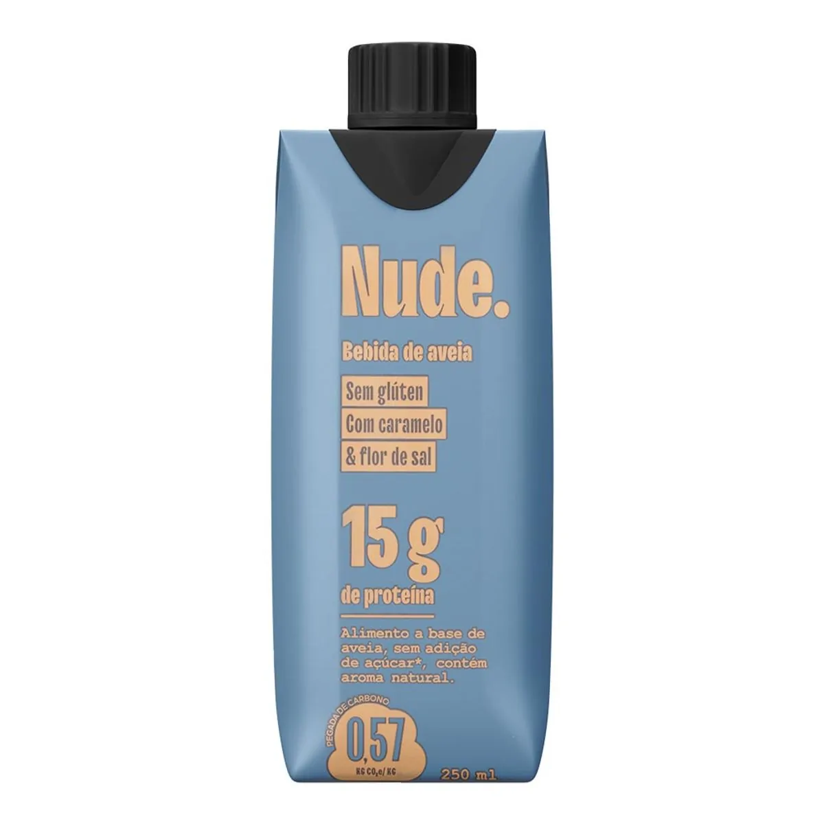 Bebida a Base de Aveia Nude Caramelo & Flor de Sal 250ml