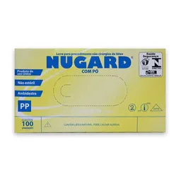 Luva De Procedimento Latex Com Pó - Nugard - Luva De Procedimento Latex Com Pó PP com 100 - Nugard