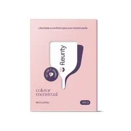 Coletor Menstrual Interno Fleurity Tipo 2 25ml