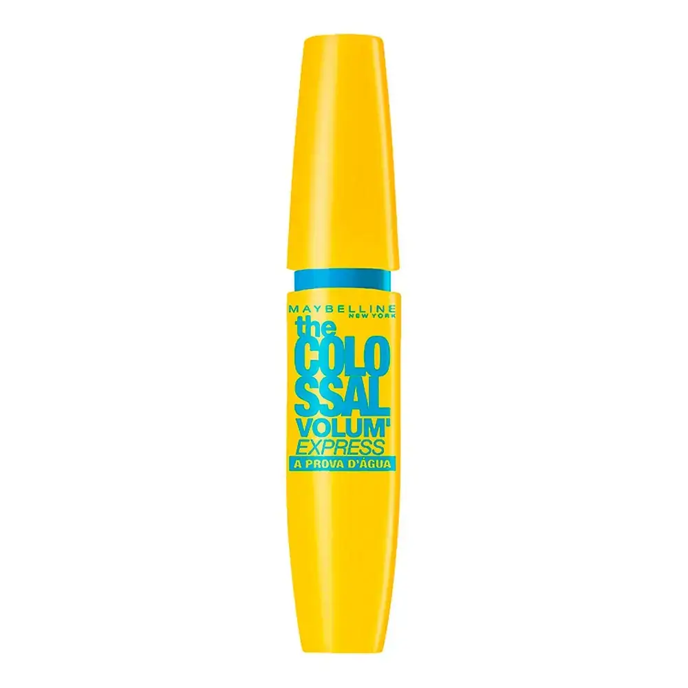 Máscara de Cílios Maybelline The Colossal Volum Express à Prova D água Preto 9,2ml - Máscara de Cíli