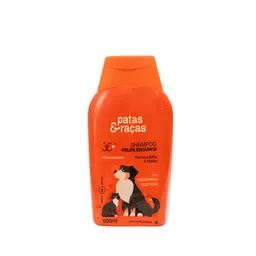 Shampoo Pelos Escuros Patas&Raças