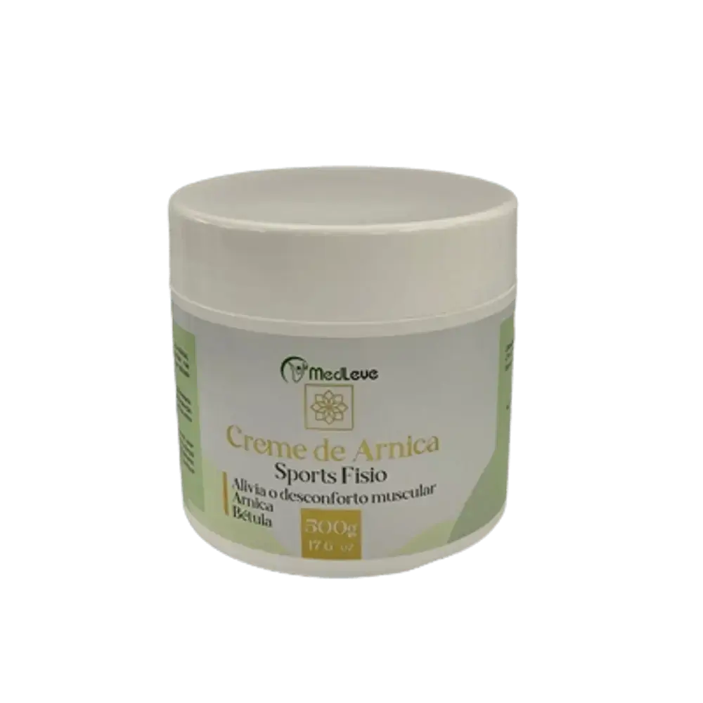 Creme de Massagem de Arnica Sports Fisio 500g MedLeve
