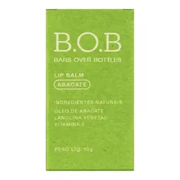 Lip Balm Labial Bastão Abacate B.O.B Hidratante 10g