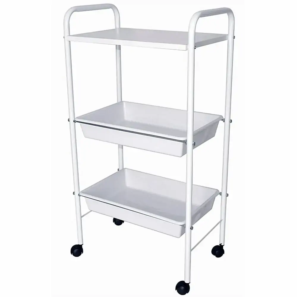 Mesa Auxiliar Com 02 Bandeijas Mav-53 - Vagalumy