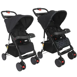 Carrinho de Bebê Passeio Allday Até 15kgs Maxi Baby - Preto