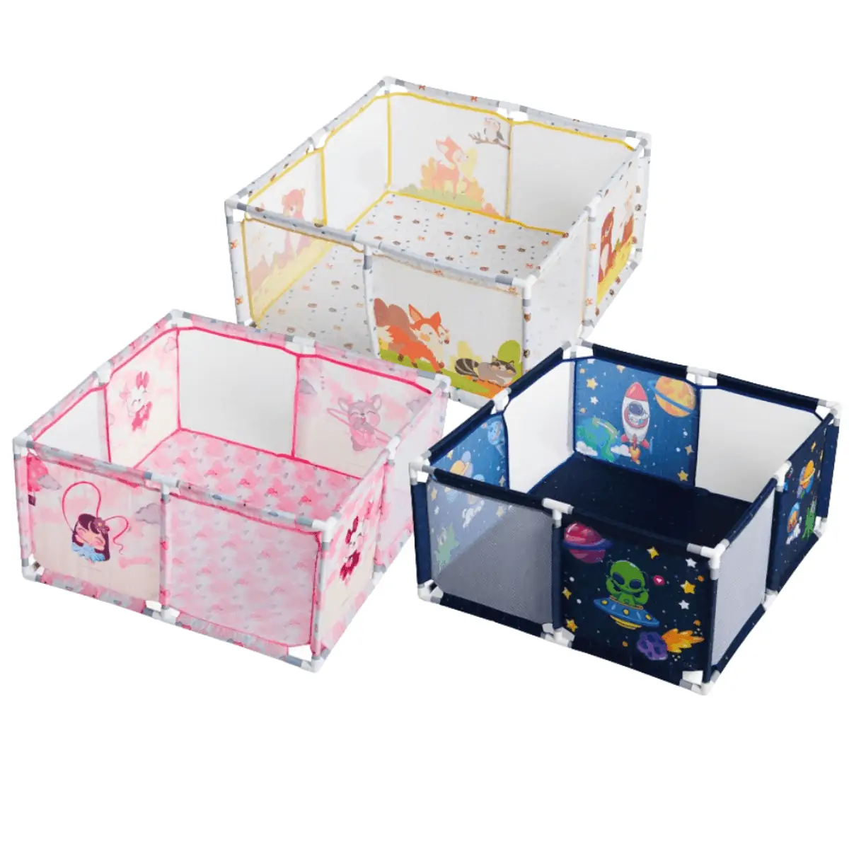 Cercadinho de Bebê Chiqueiro Portátil Playpen2 Maxi Baby - AZUL
