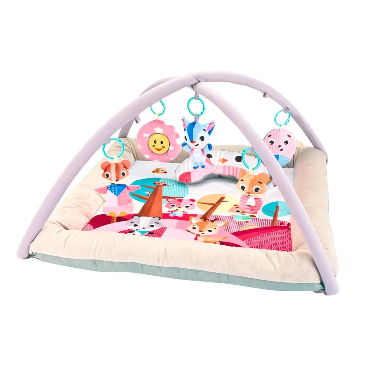 Tapete de Atividades P/ Bebê Musical Comfy Pink - Maxi Baby