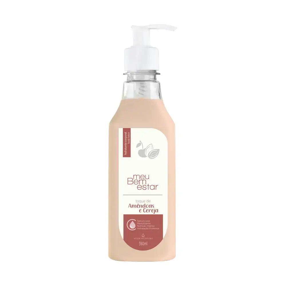 Hidratante Corporal MBE Toque de Amêndoas e Cereja - 390ml