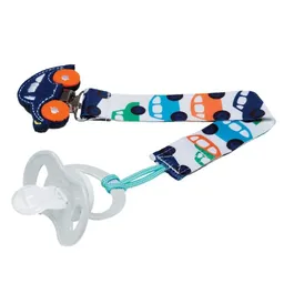 Prendedor de Chupeta Carrinho Buba Azul