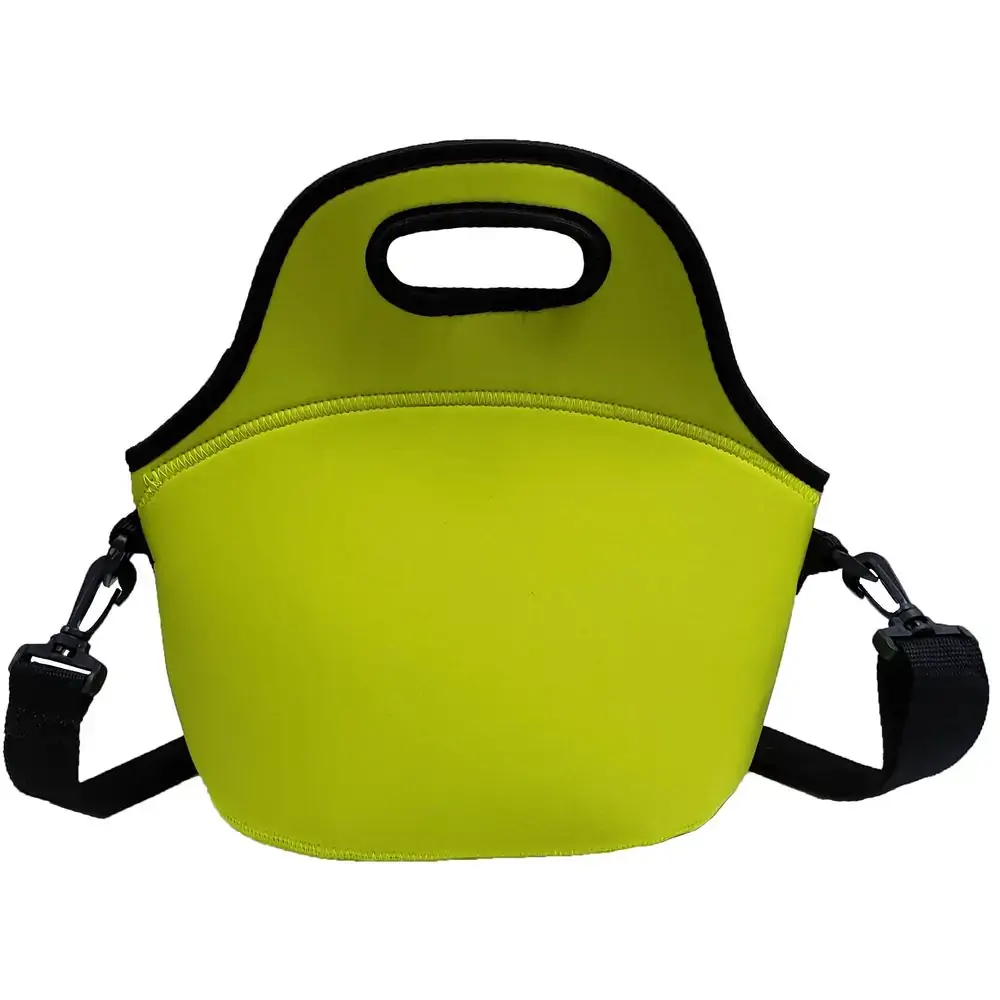 Lancheiras Bolsas Térmicas Marmita Fitness Neoprene - Lisos - Mostarda