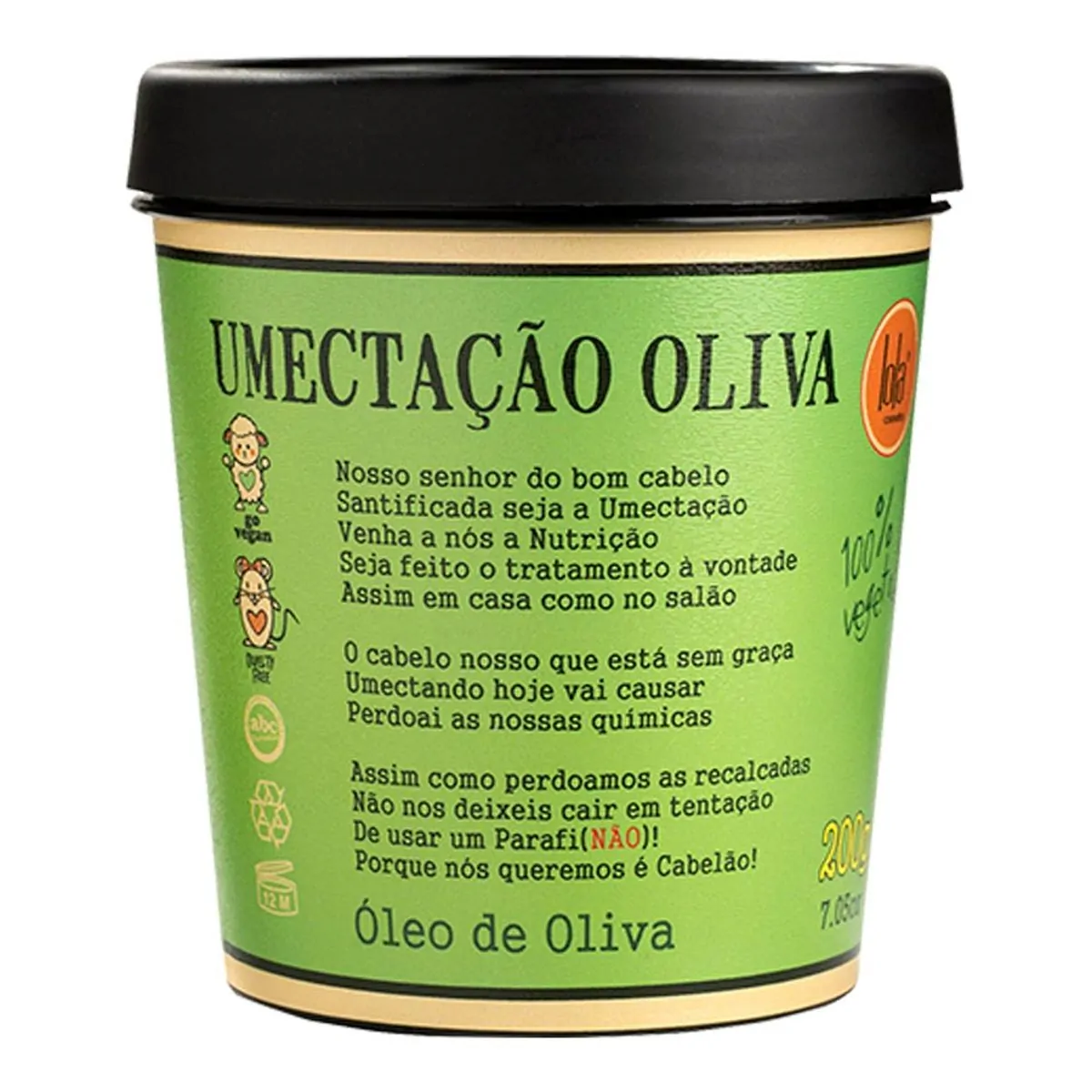Máscara Capilar Lola Umactação Olíva 200g