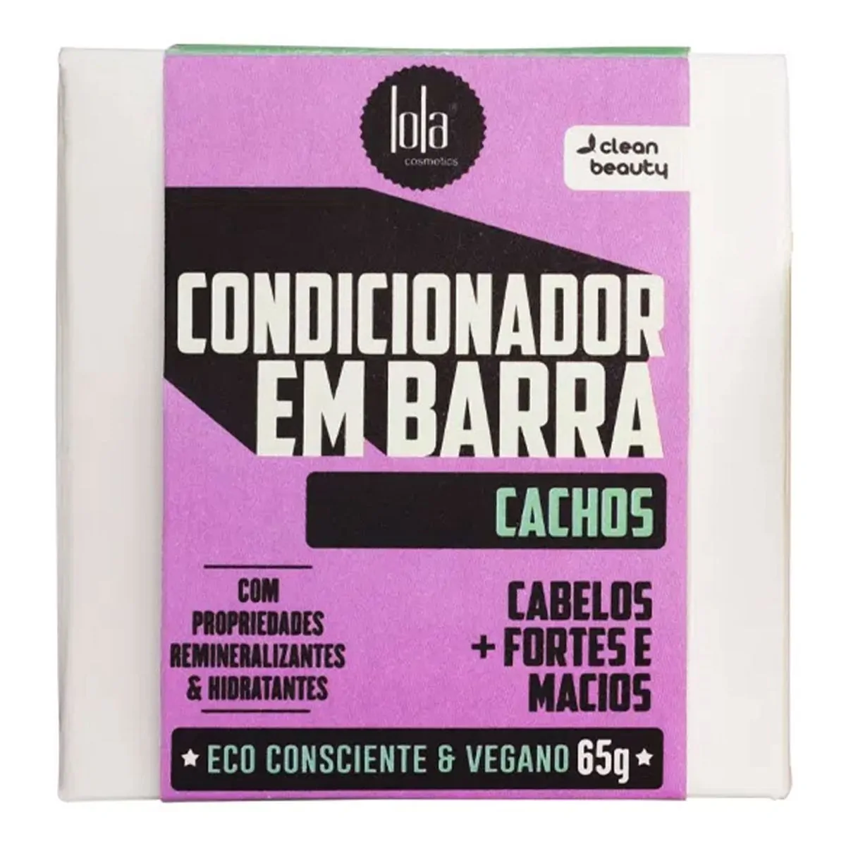 Condicionador Lola em Barra Cachos Eco Consciente e Vegano 65g