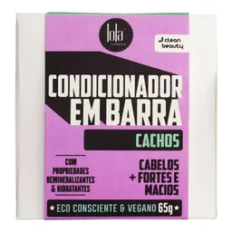 Condicionador Lola em Barra Cachos Eco Consciente e Vegano 65g