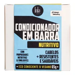 Condicionador Lola em Barra Nutritivo Eco Consciente e Vegano 65g
