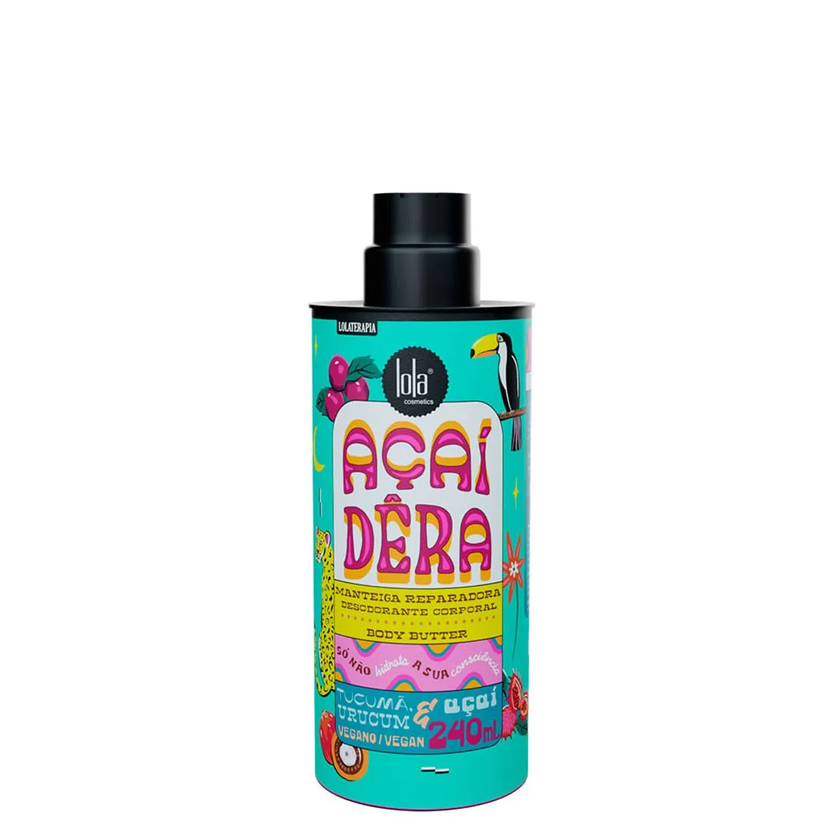 Manteiga Corporal Reparadora Tucumã Lola Cosmetics Açaídêra 240 ml